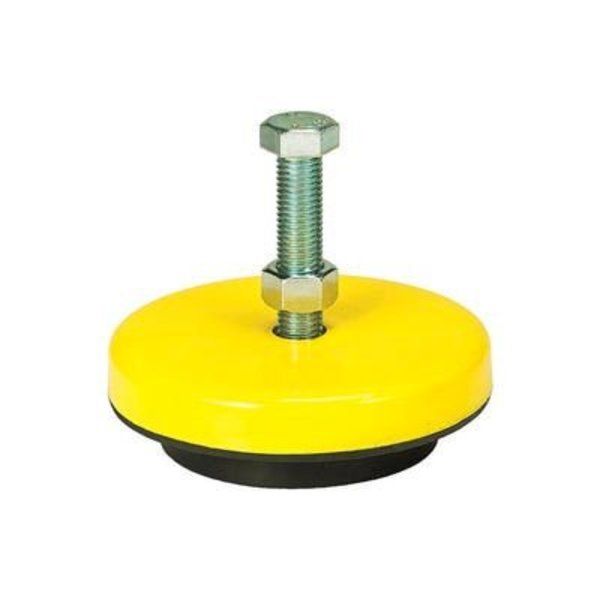 Mason Industries Neoprene Machinery Leveling Mount - 3-1/2"L x 3-1/2"W x 1-1/8"H ML-3